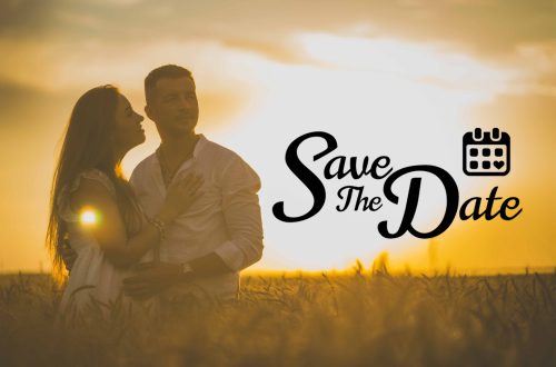 Pas cu pas către o altfel de invitație la nuntă. Ce este „Save the date” și de ce să îl faci înainte de filmarea nunții?